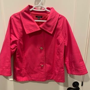 Rafaela Hot pink jacket with silver buttons